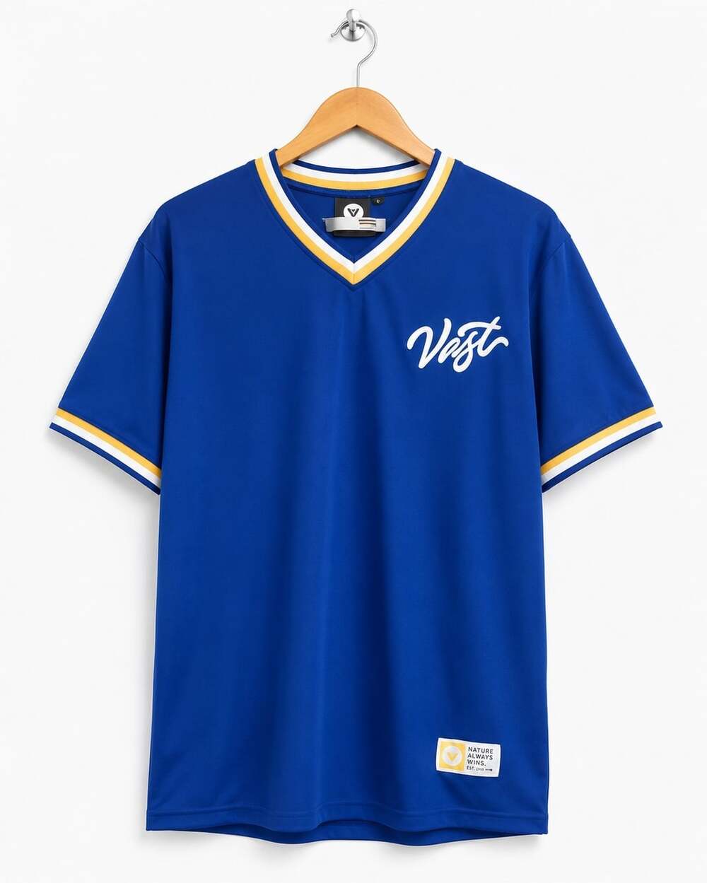 Vast Baseball Jersey Shirt Medium NWT Nature Always Wins New Beach Surf L300 - Picture 2 of 4